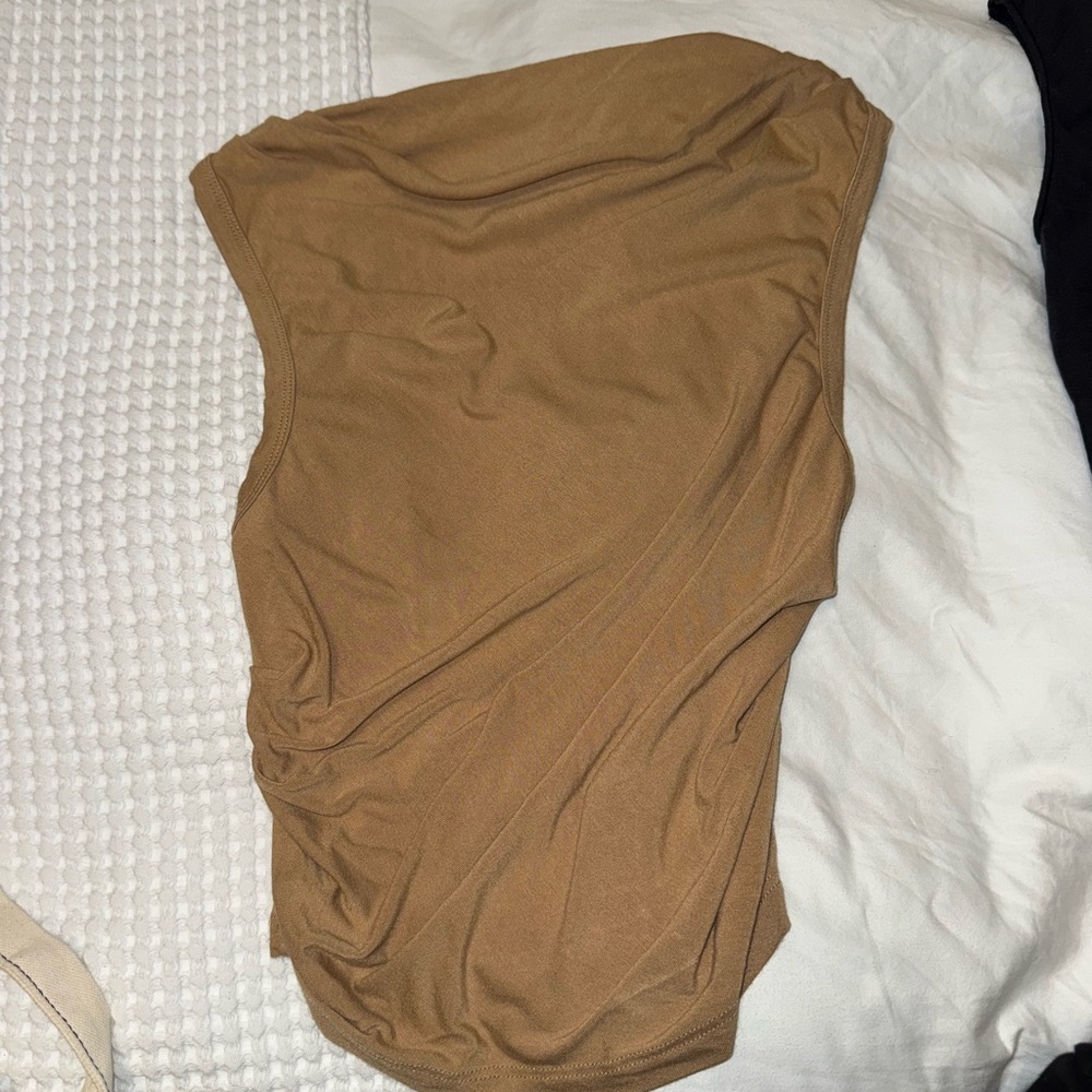 Lioness Tan sleeveless top